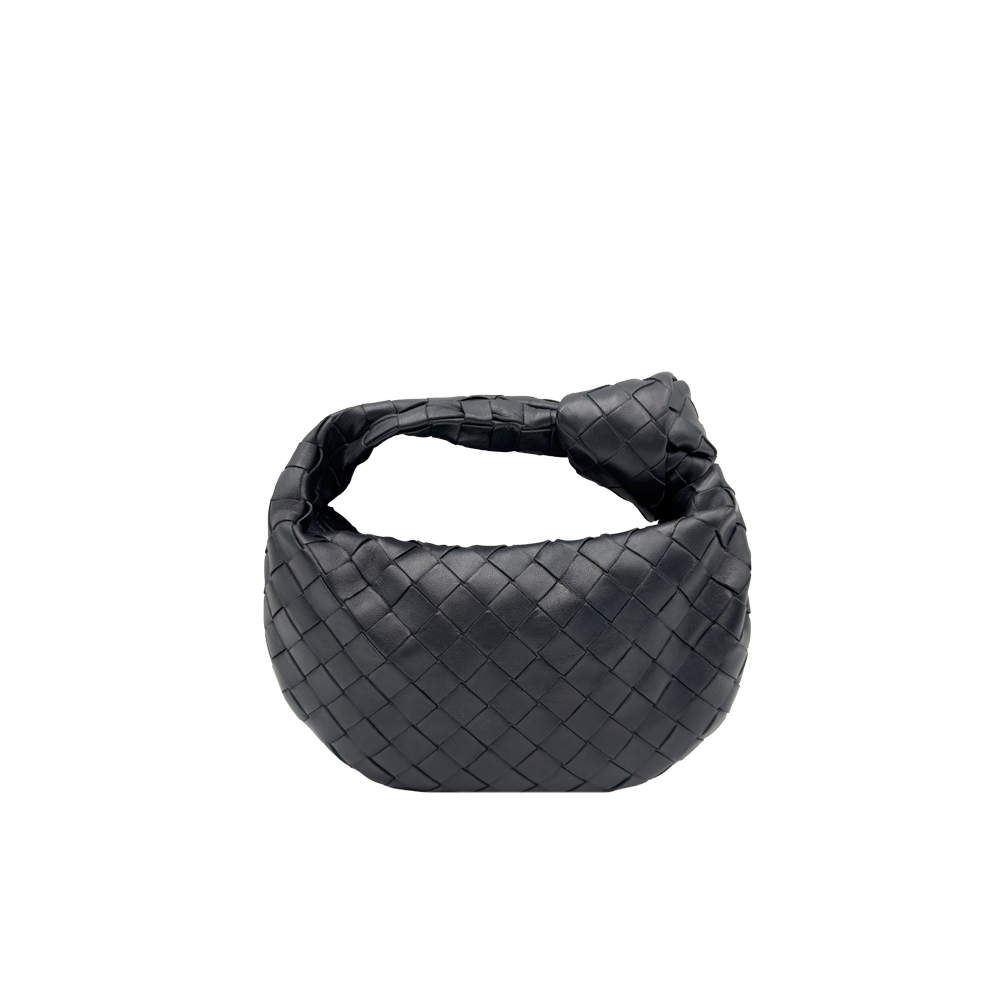 Bottega Veneta Jodie Mini - Black Vintage/Gold