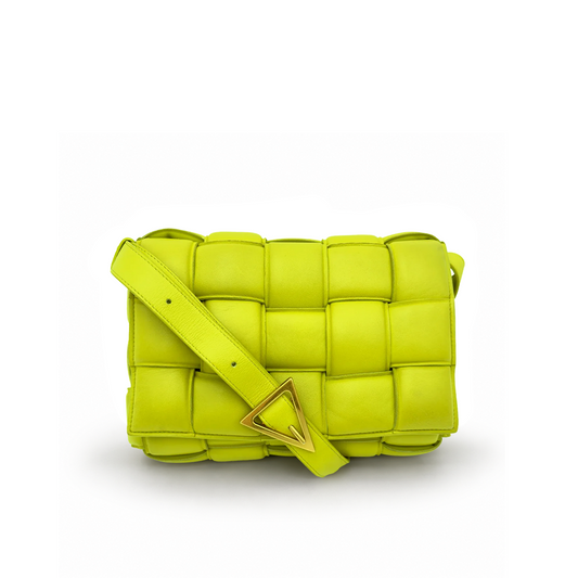 Bottega Veneta Padded Cassette - Kiwi