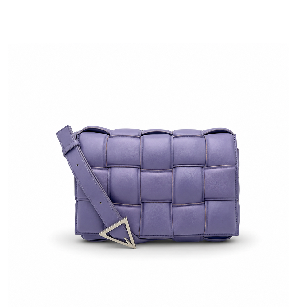 Estuche acolchado Bottega Veneta - Morado