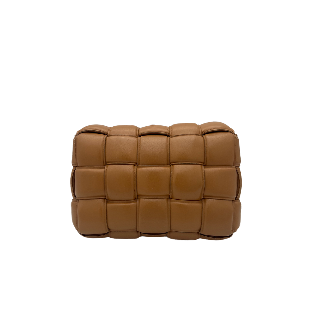 Bottega Veneta Padded Cassette - Caramel 