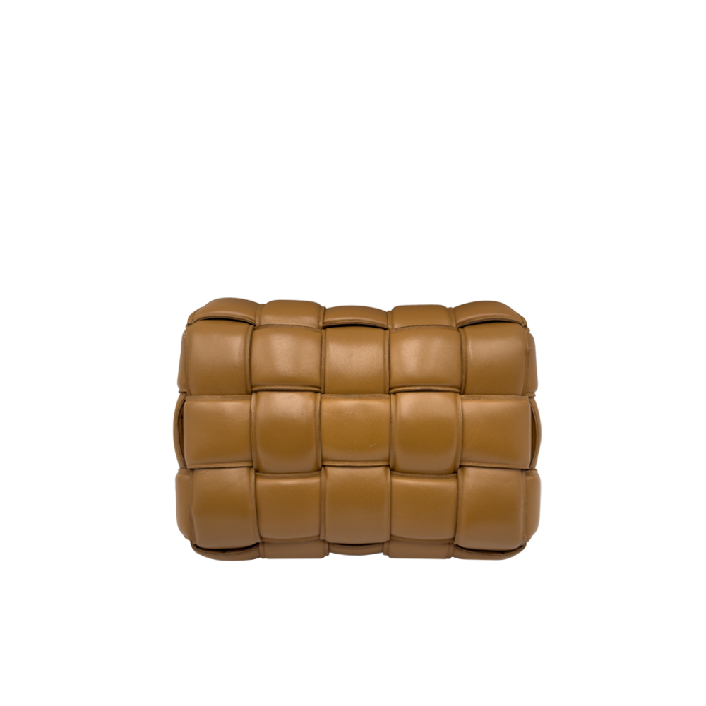 Bottega Veneta Padded Cassette - Caramel