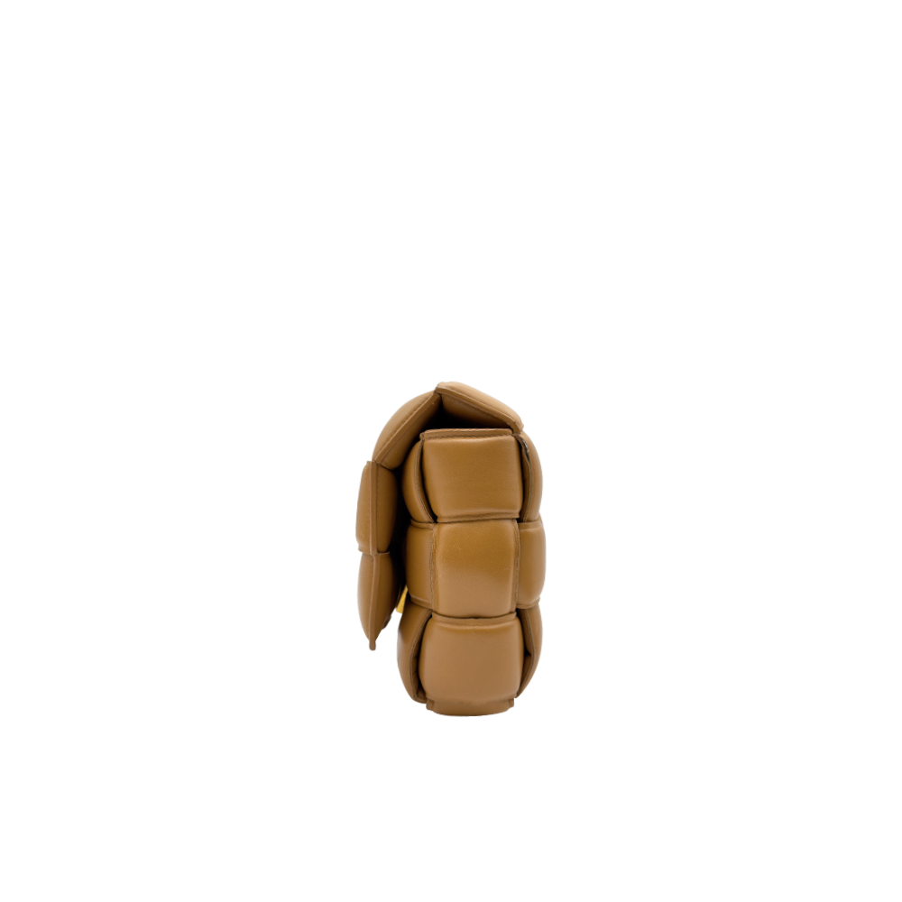 Bottega Veneta Padded Cassette - Caramel