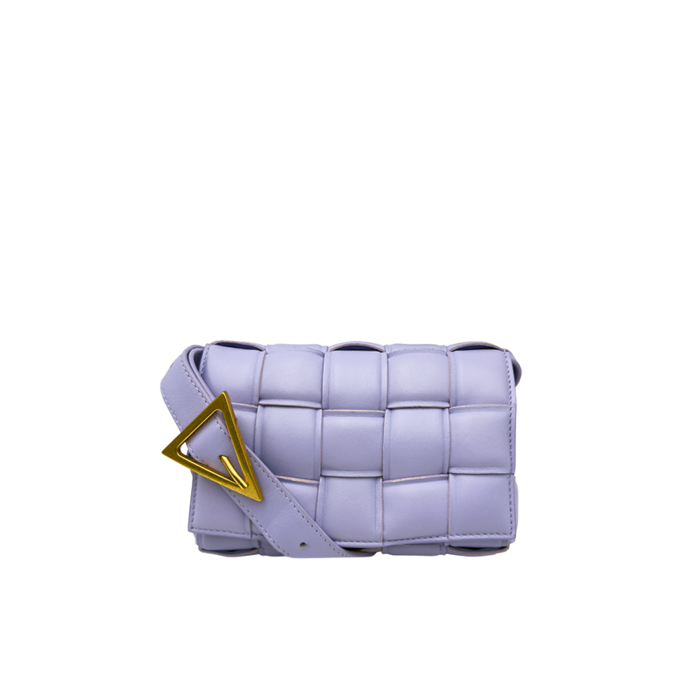 Bottega Veneta Mini Padded Cassette - Amethyst 