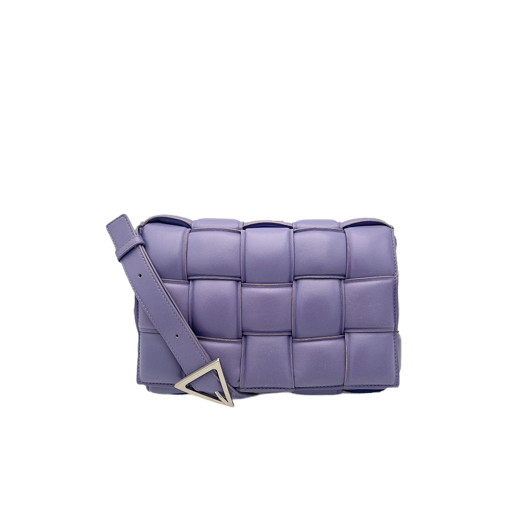 Bottega Veneta Padded Cassette - Purple