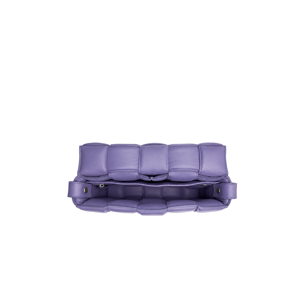 Estuche acolchado Bottega Veneta - Morado