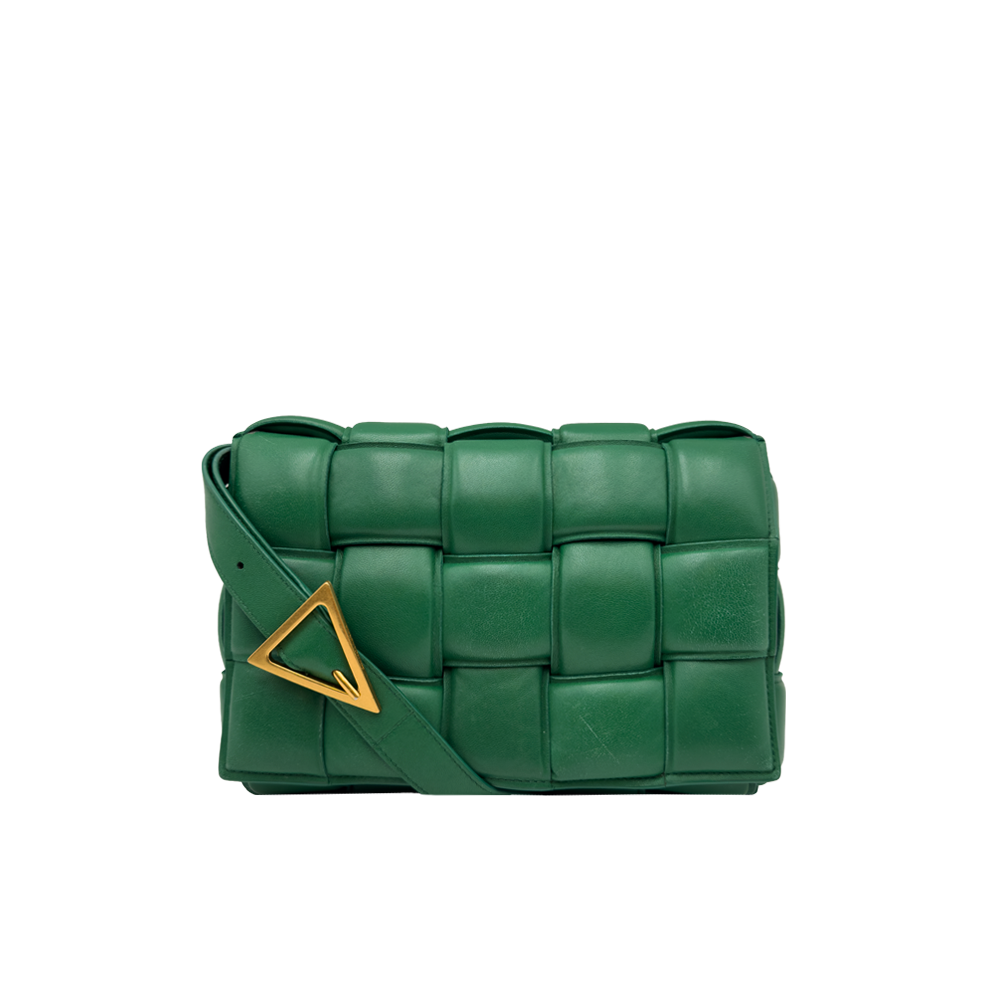 Bottega Veneta Padded Cassette - Racing Green