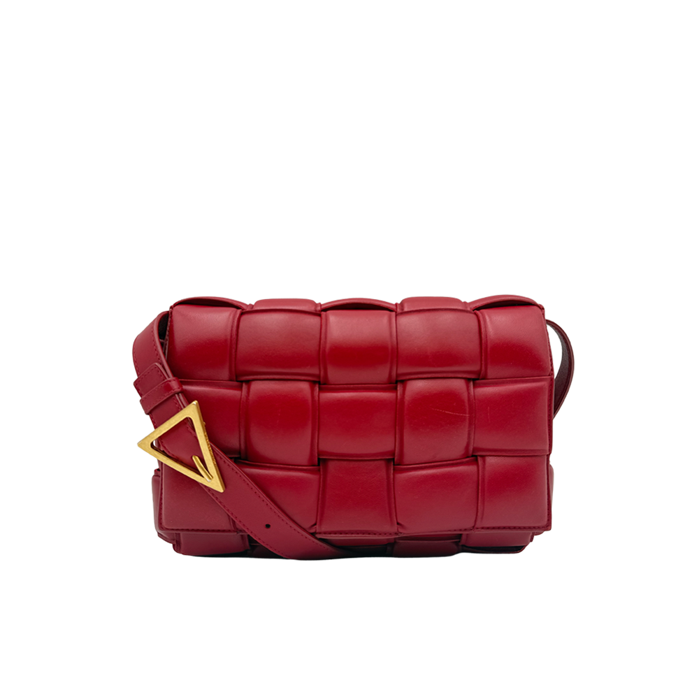 Bottega Veneta Padded Cassette - Bordeaux