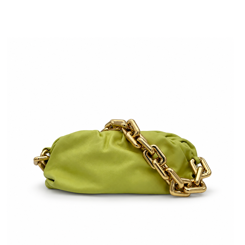 Bottega Veneta Pouch Chain - Lemongrass