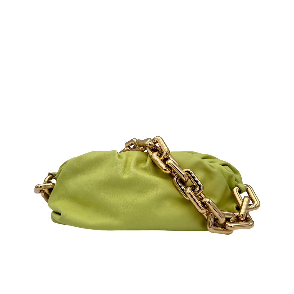 Bottega Veneta Pouch Chain - Lemongrass