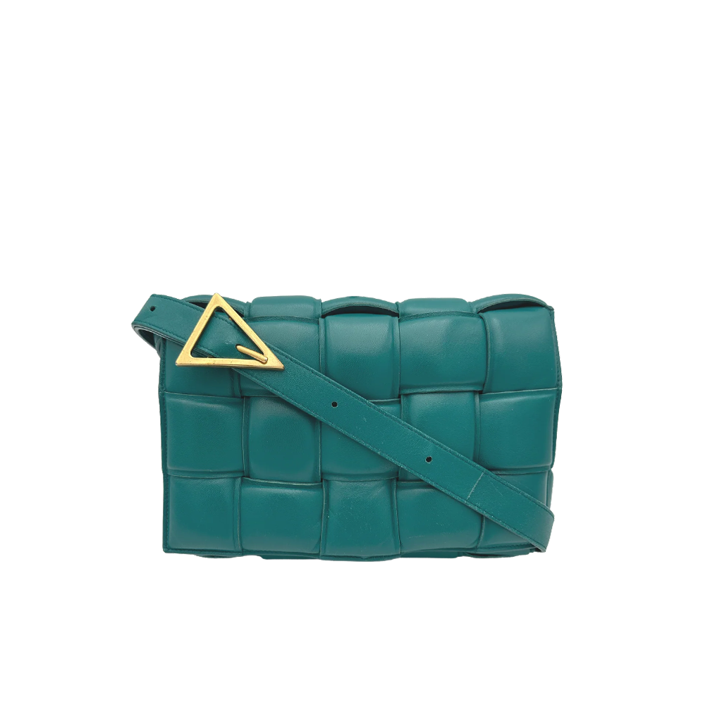 Cassetta imbottita Bottega Veneta - Bluverde