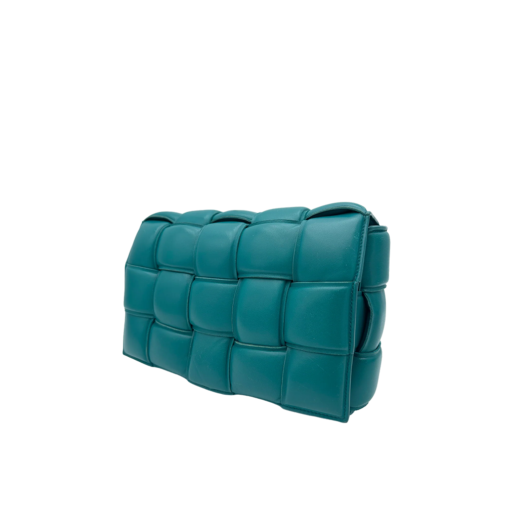 Cassetta imbottita Bottega Veneta - Bluverde