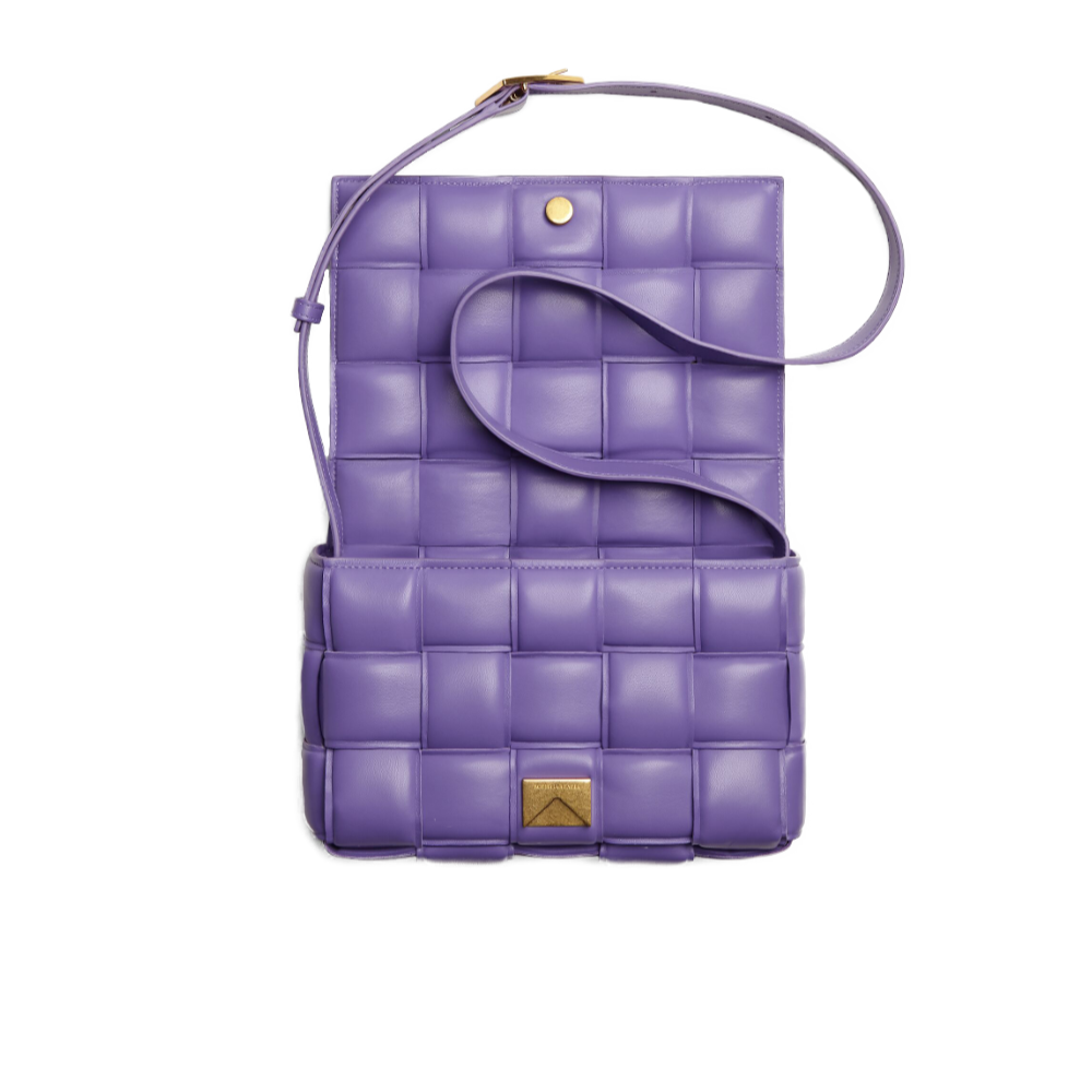 Bottega Veneta Padded Cassette - Purple