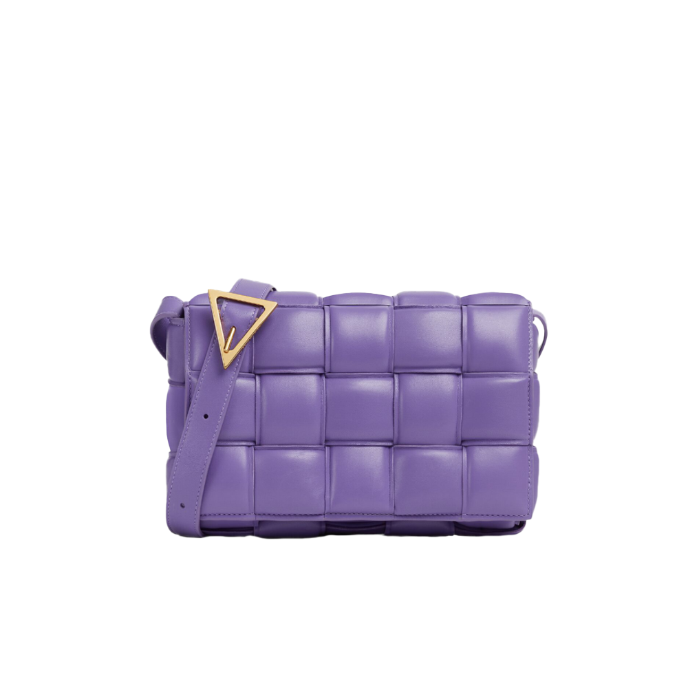 Bottega Veneta Padded Cassette - Purple