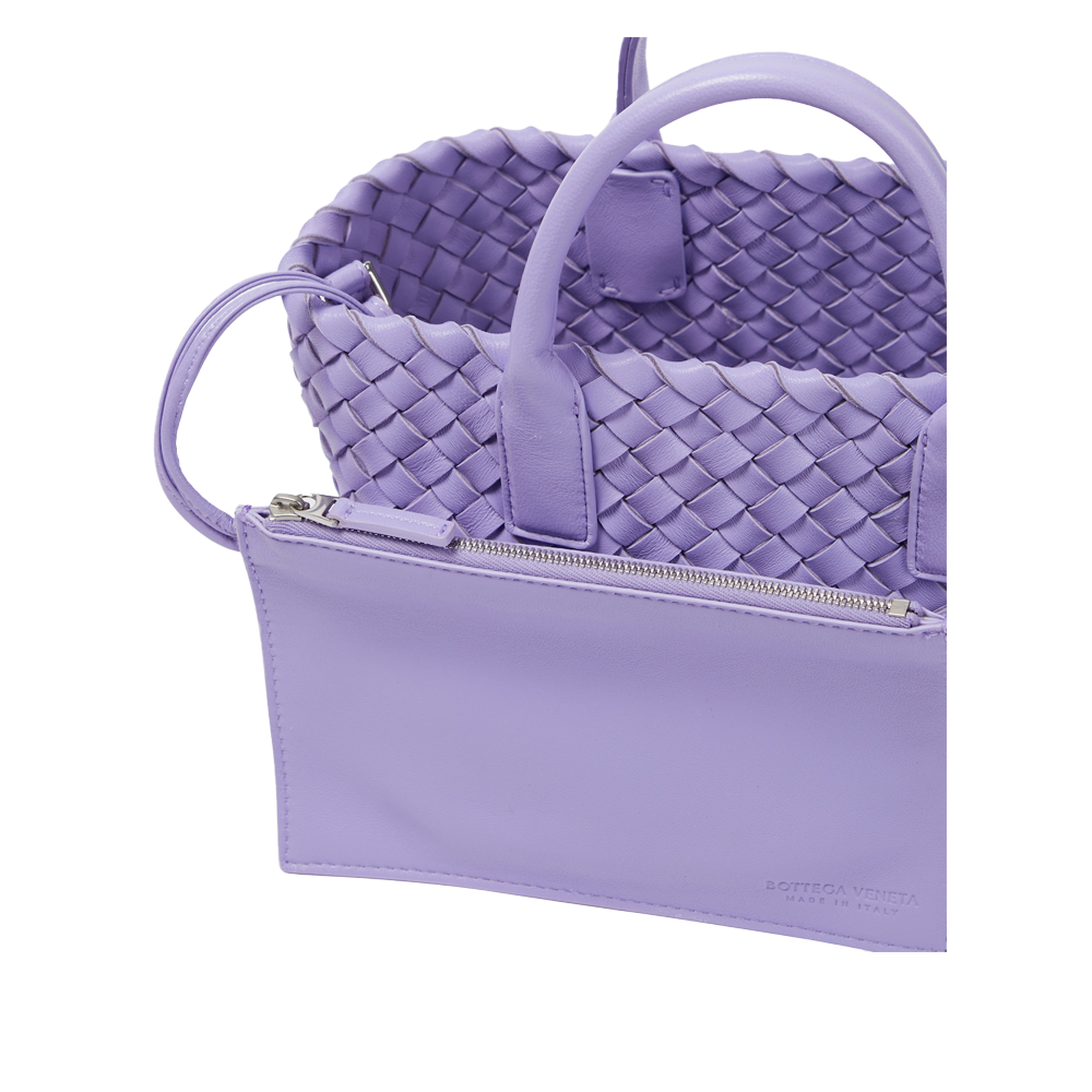 Bottega Veneta Mini Cabat - Purple 
