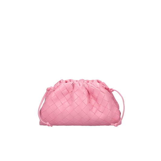 Bottega Veneta Mini Pouch Woven - Rosa