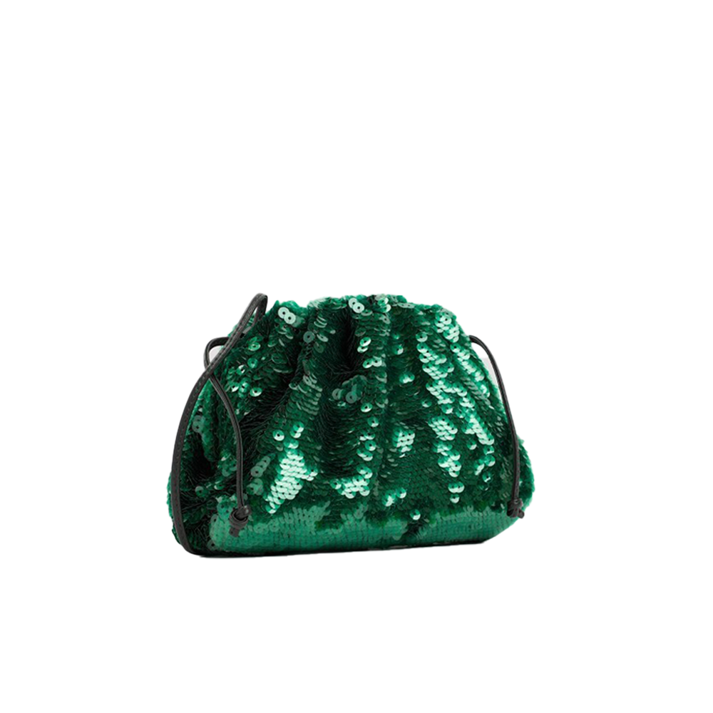 Bottega Veneta Minibolso Paliette - Verde