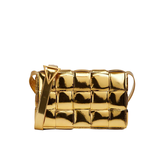 Bottega Veneta Padded Cassette - Gold