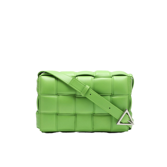 Bottega Veneta Padded Cassette - Kelly Green