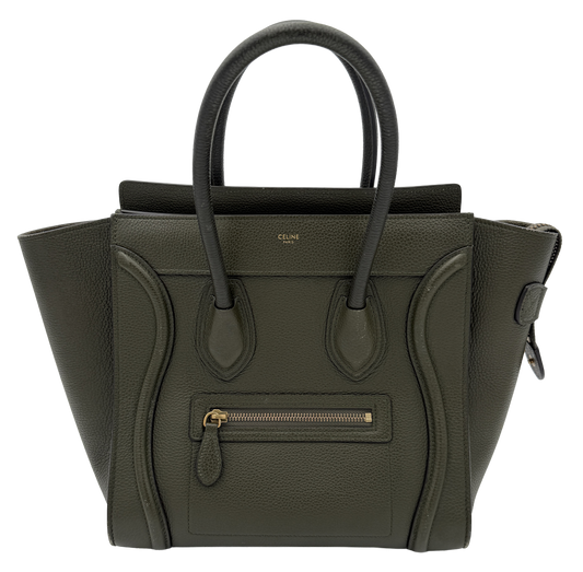 Celine Micro Luggage - Khaki