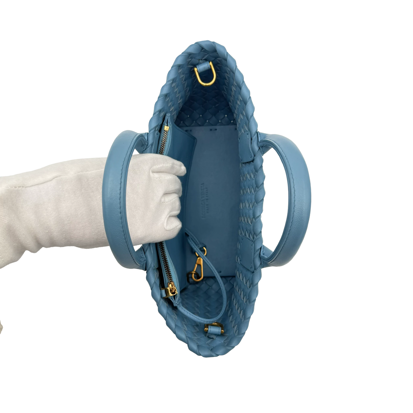 Bottega Veneta Mini Cabat - Green 