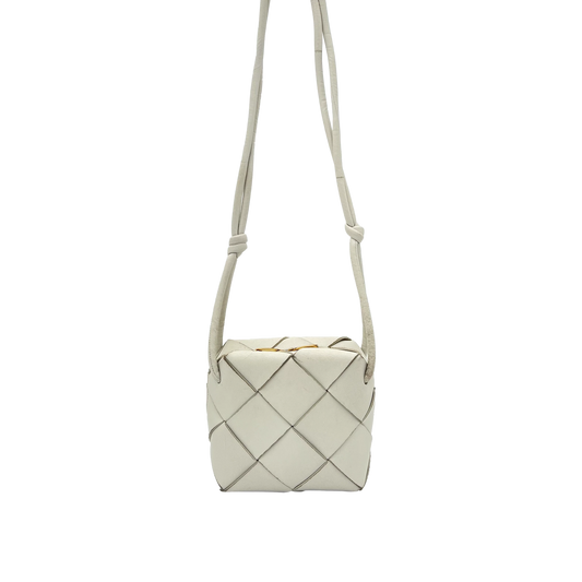 Bottega Veneta Mini Cassette - Off White 