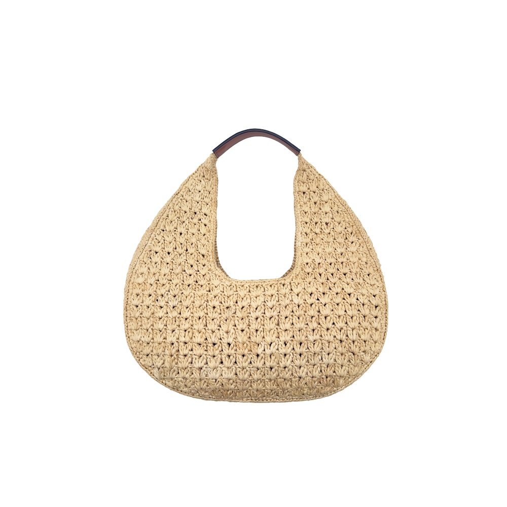 Celine Classic Raffia Hobo Bag - Natural