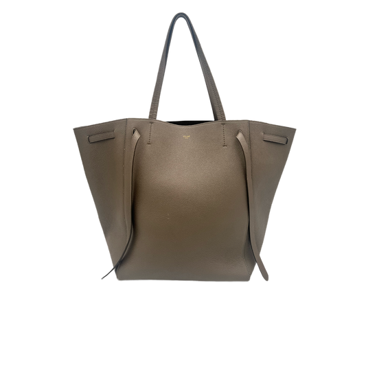 Celine Medium Phantom Cabas - Taupe 
