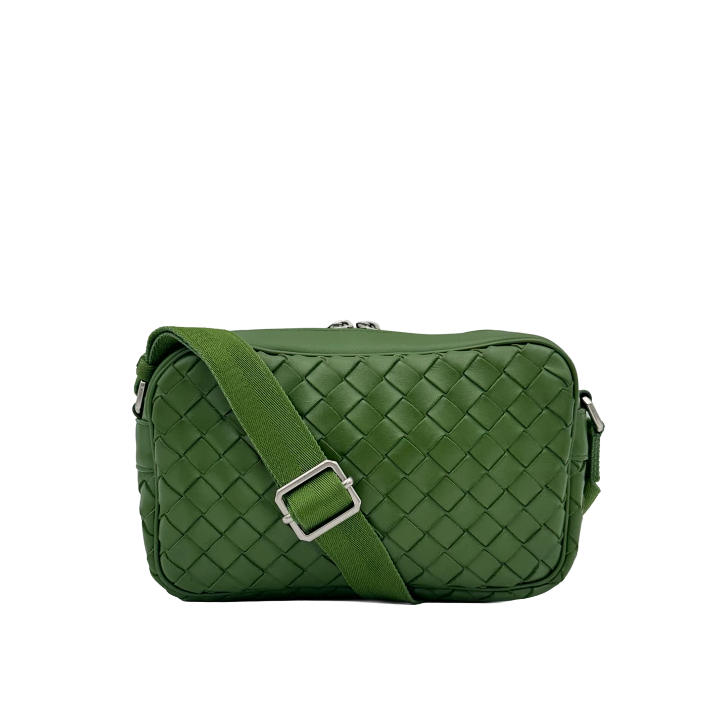 Bolso clásico para cámara Bottega Veneta pequeño - Verde