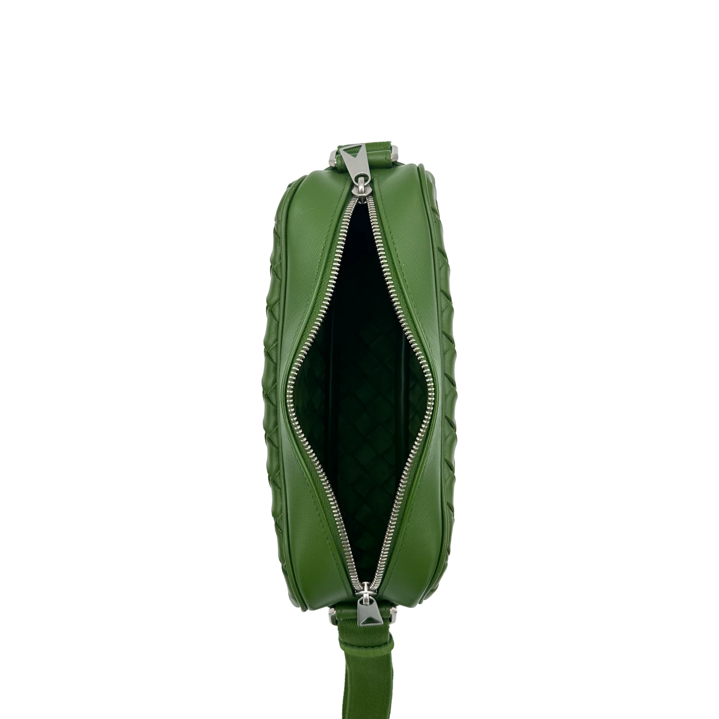 Bolso clásico para cámara Bottega Veneta pequeño - Verde