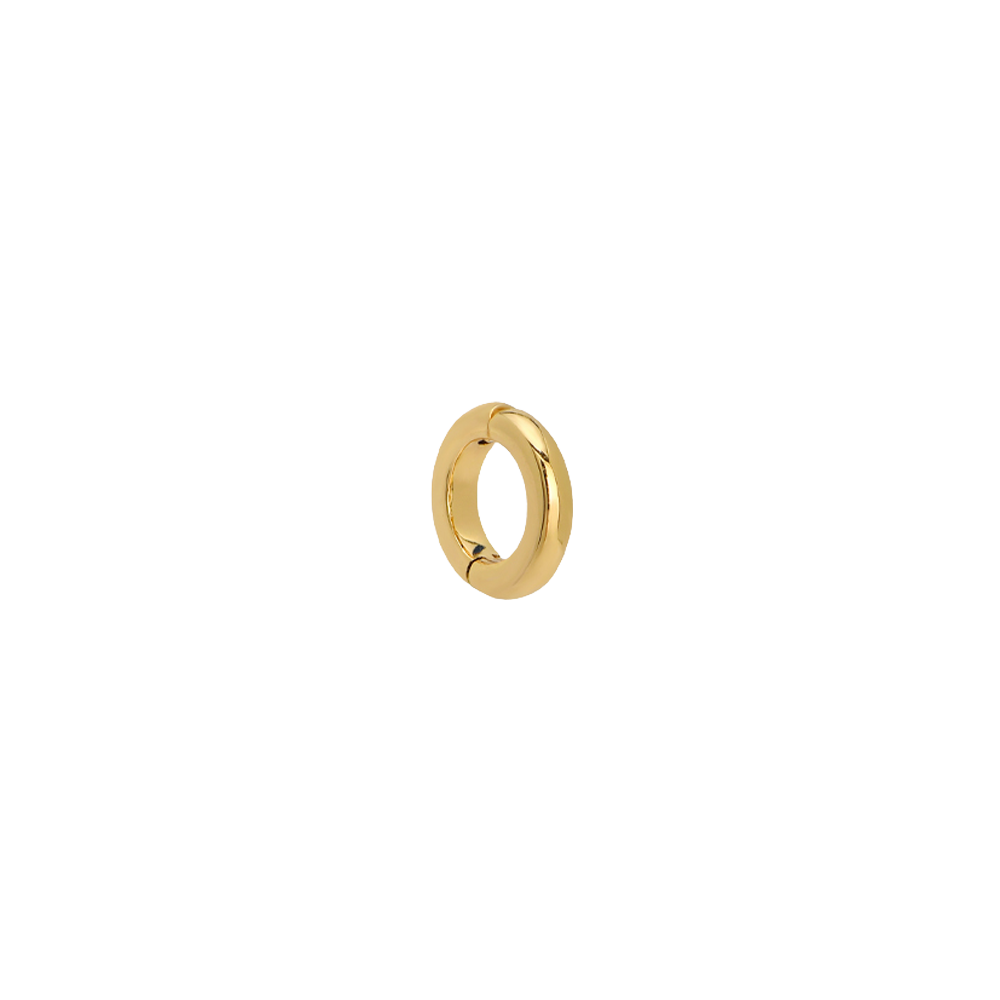 Pearl Charm Pave Gold
