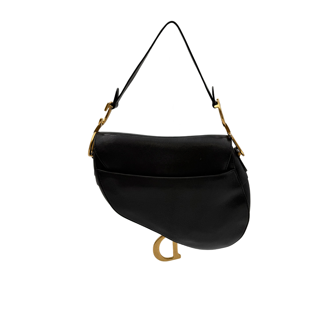 Bolso de mano Dior Saddlebag - Negro