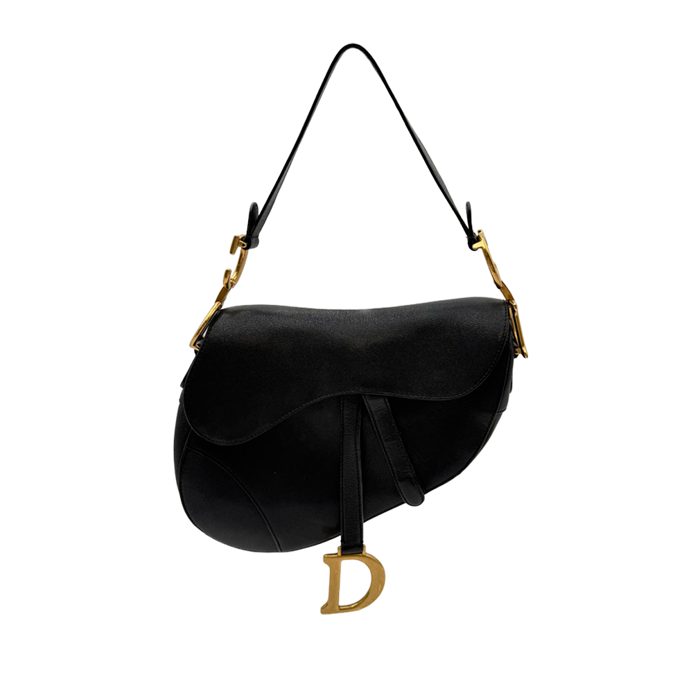 Bolso de mano Dior Saddlebag - Negro