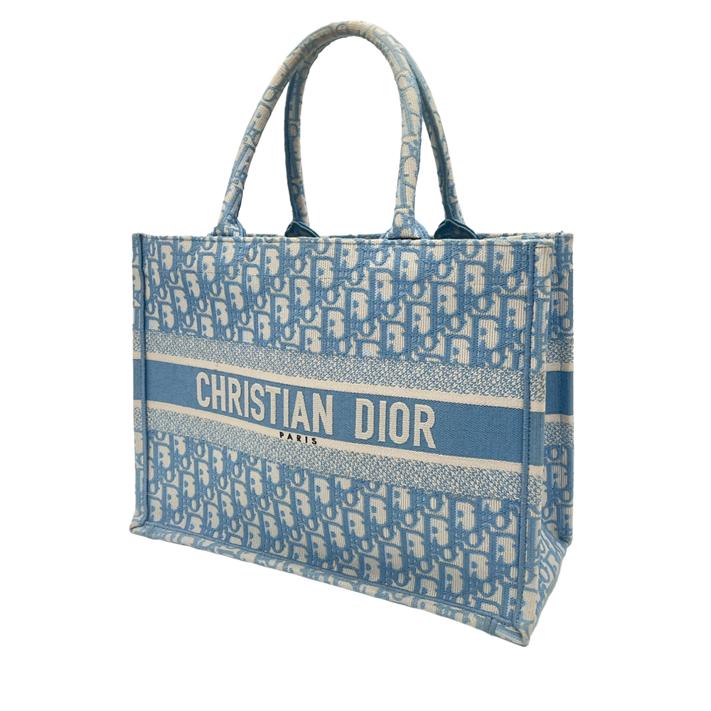 Dior Tote Book - Cornflower Oblique