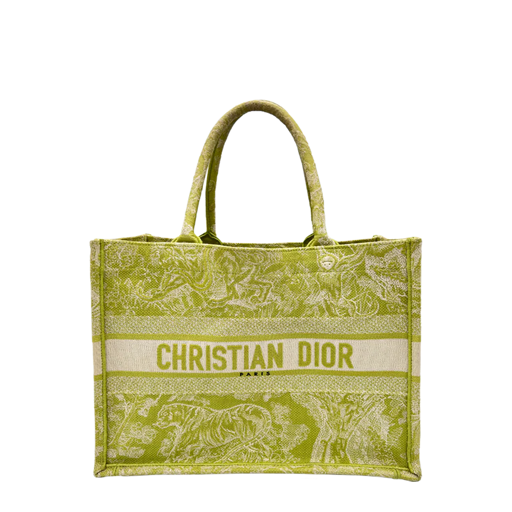 Sac cabas Dior - Jungle Citronnée 
