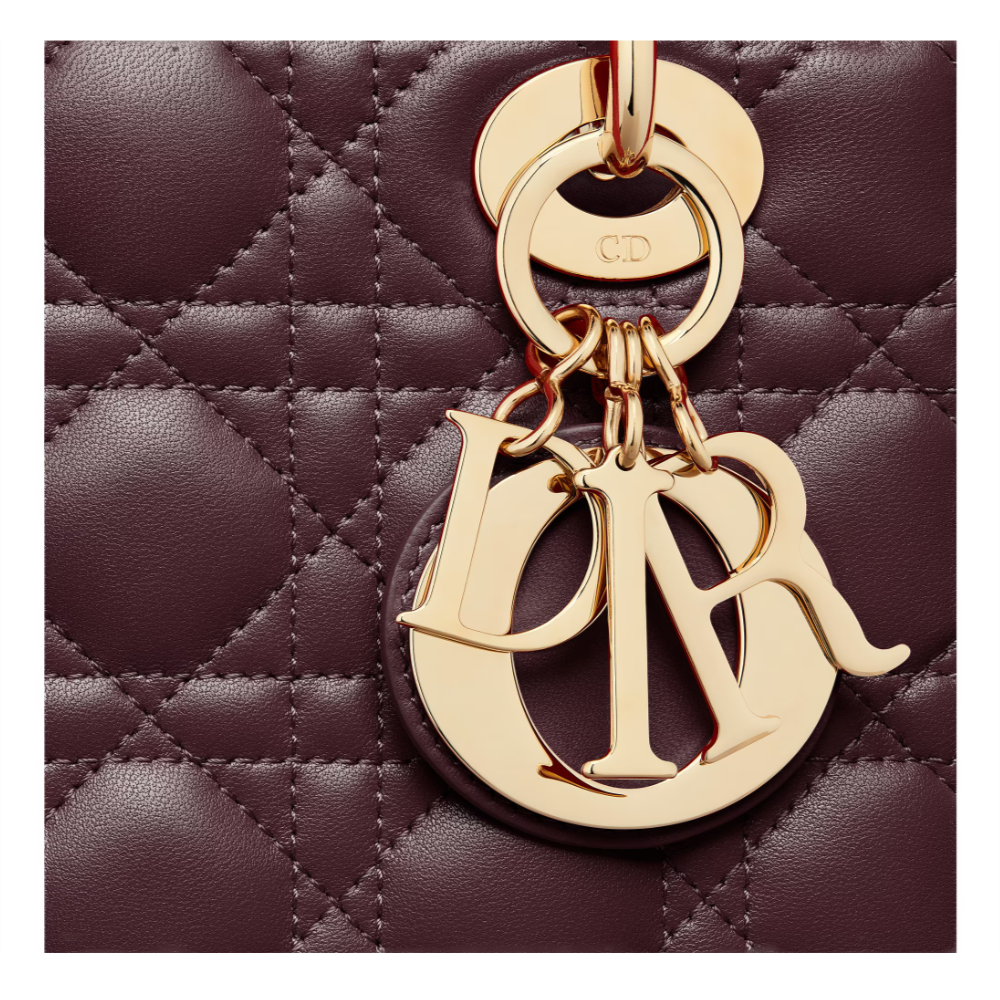 Dior Lady Dior - Bordeaux