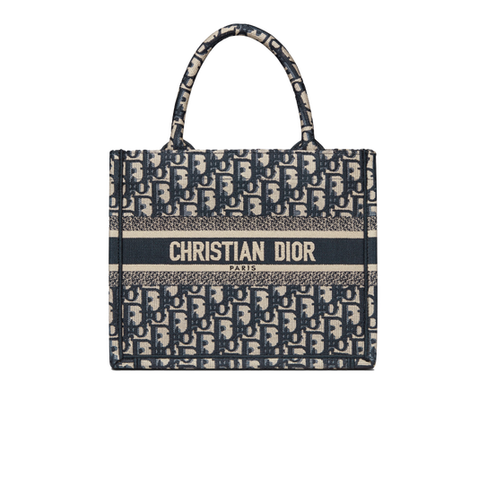 Dior Tote Book - Navy Oblique 