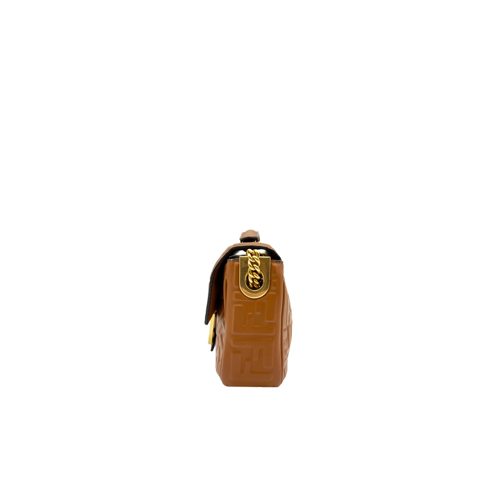 Fendi Baguette Chain Medium - Caramel