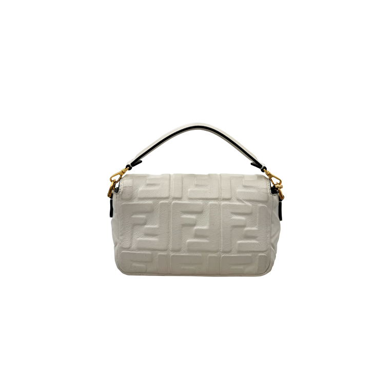 Fendi Baguette Chain Mini - Bianco sporco