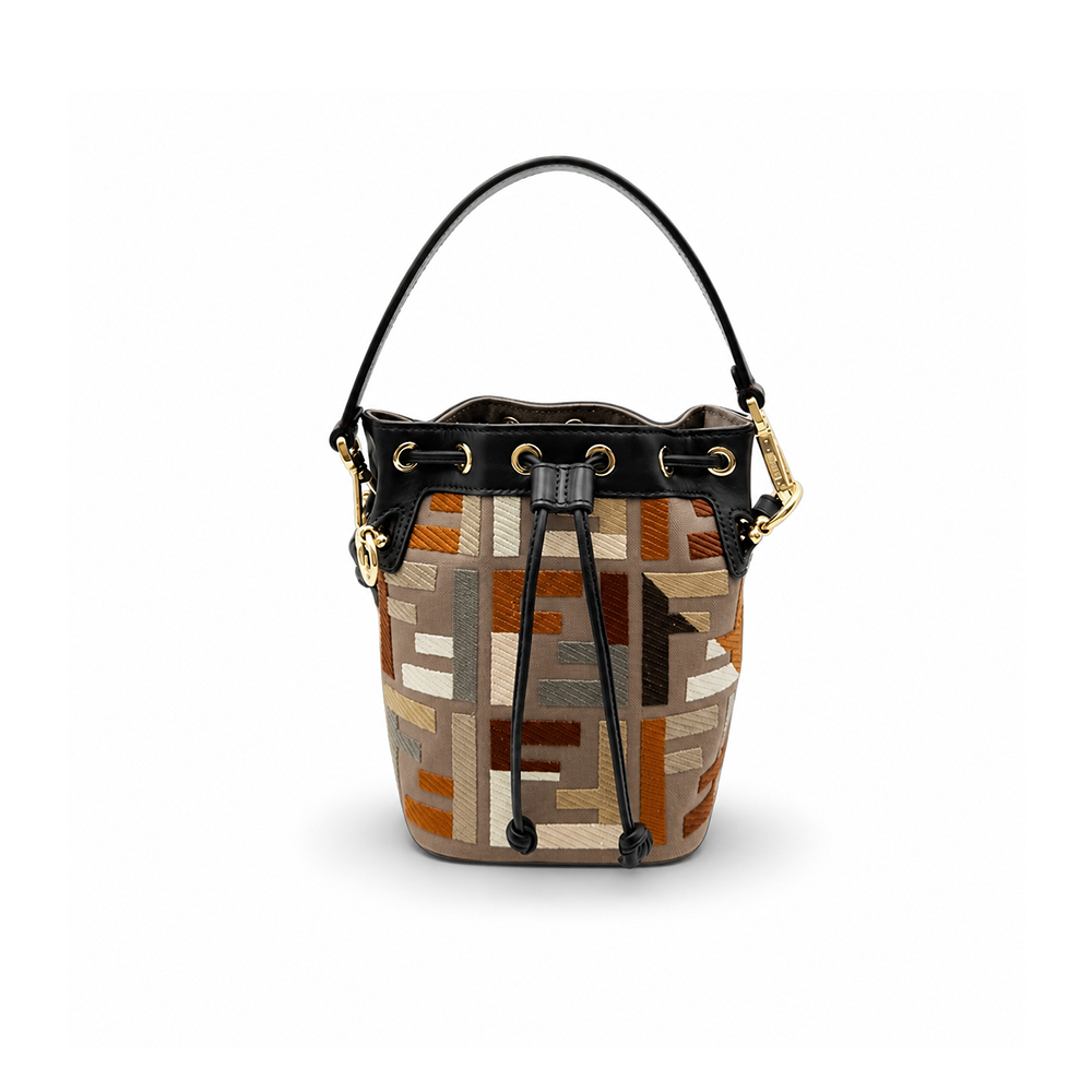 Sac à main Fendi Baguette Chain Medium - Caramel