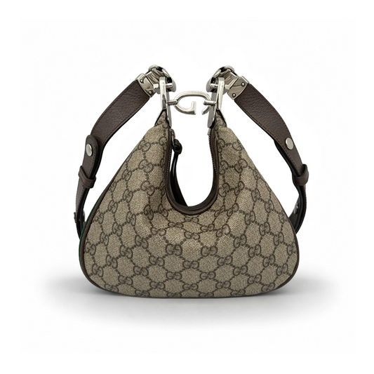 Gucci Small Attache Monogram - Beige 