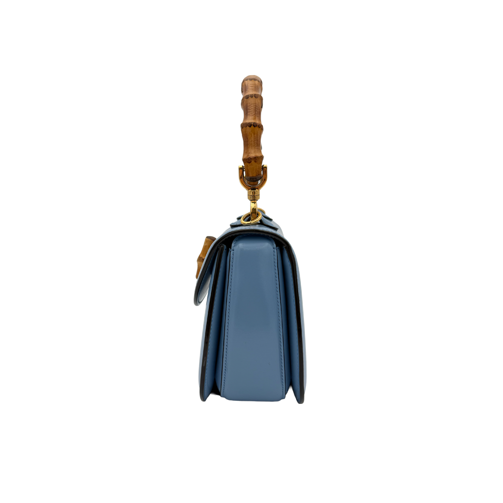 Gucci Mini Bamboo - Blu Naturale