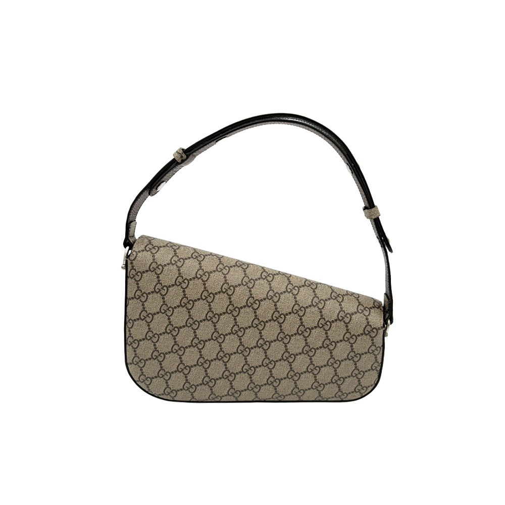 Gucci Horsebit Asimmetrico - Stampa GG