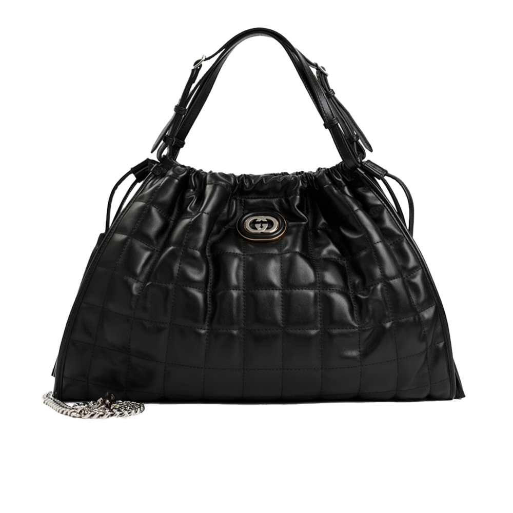Gucci Medium Deco Tote - Black