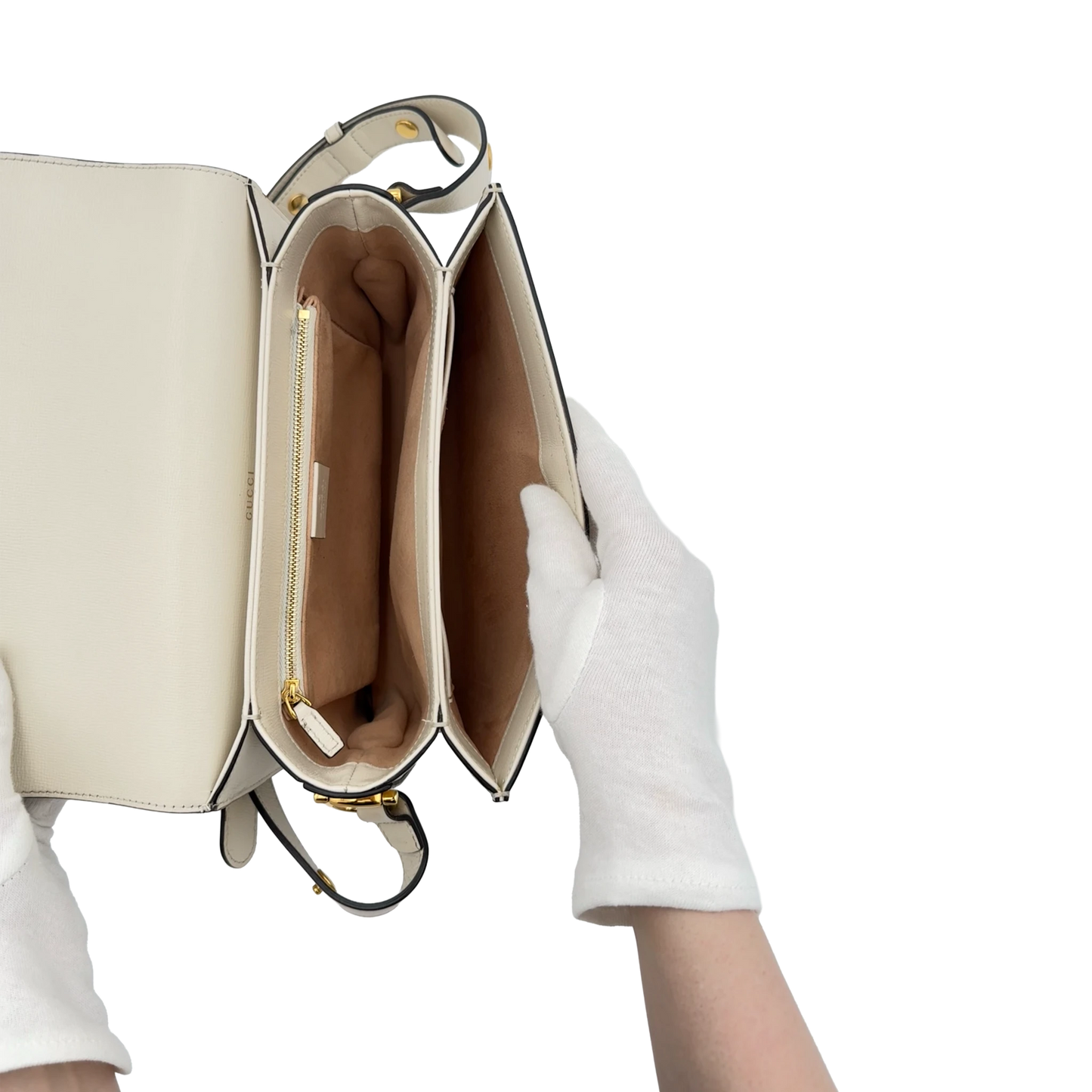 Mors de cheval Gucci - Blanc cassé