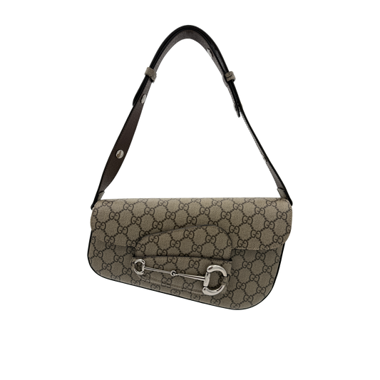 Gucci Horsebit Monogram - Beige 