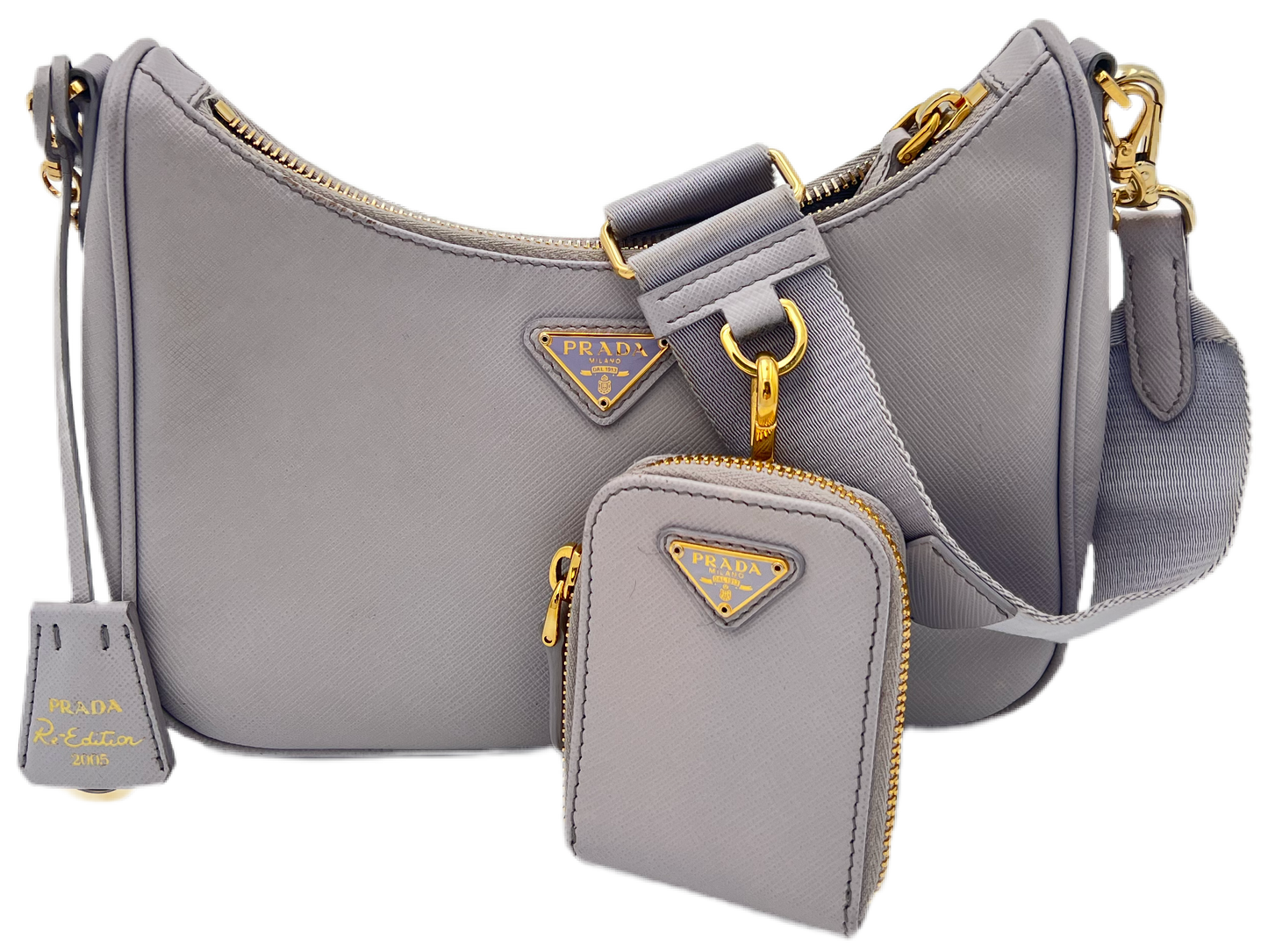 Prada Leather Chain - Light Purple