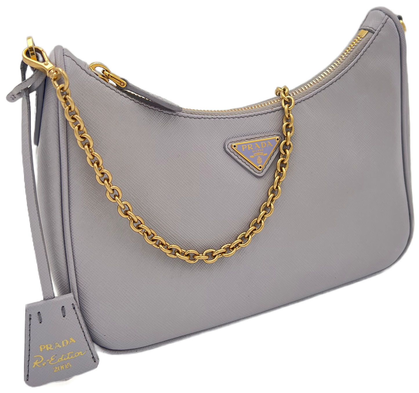 Prada Leather Chain - Light Purple