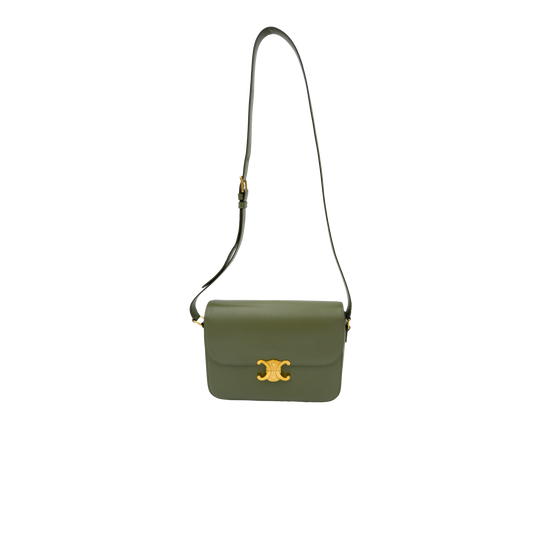 Celine Large Triomphe  - Khaki