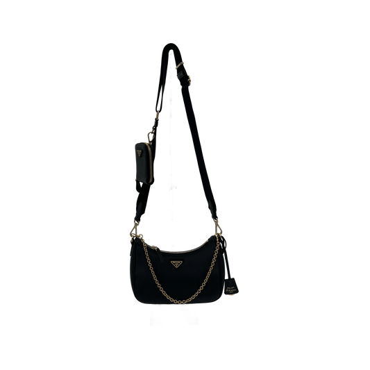 Prada Leather Chain - Black