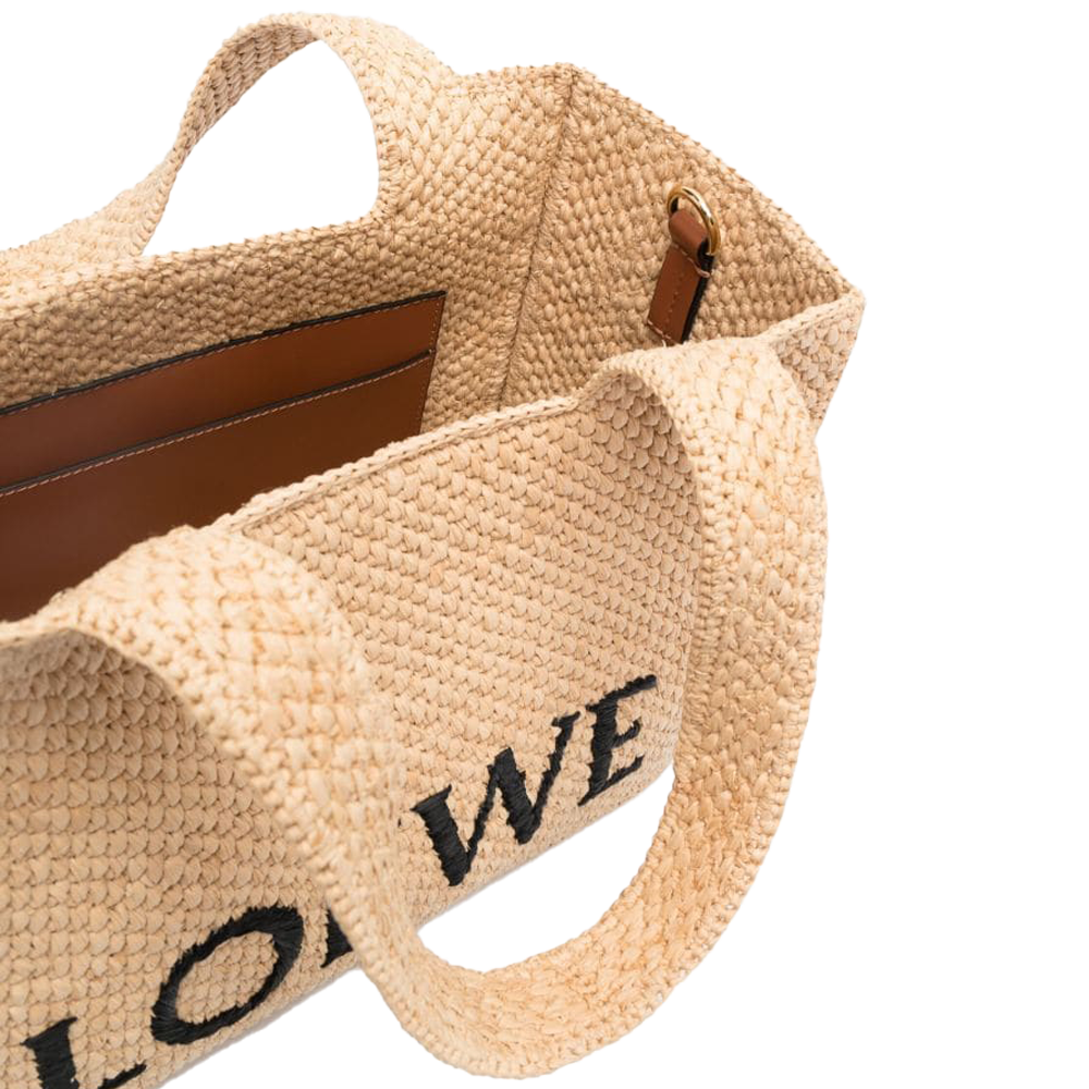 Loewe kleiner Shopper - Raffia